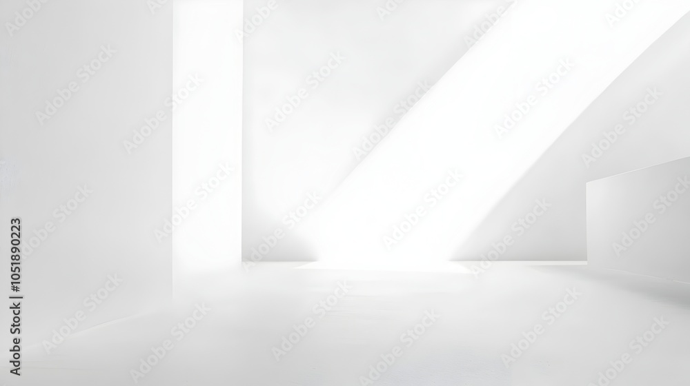 Aufkleber minimal white background with subtle diagonal lines leaving room for copy
