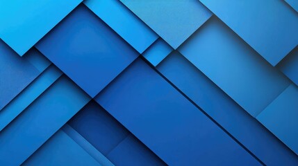 Fototapeta premium Vibrant Blue Gradient with Shadow Effects