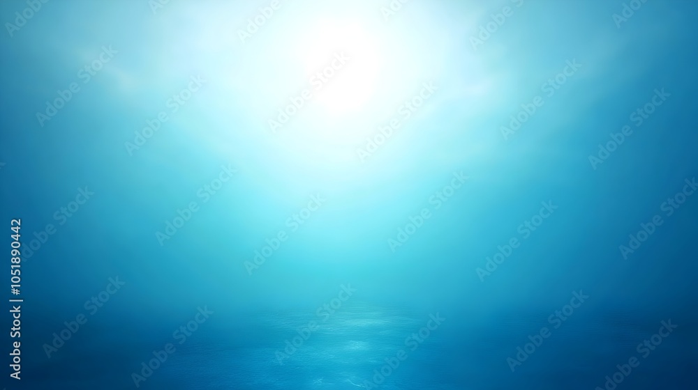 Poster clean blue gradient background with smooth transitions and plenty of space