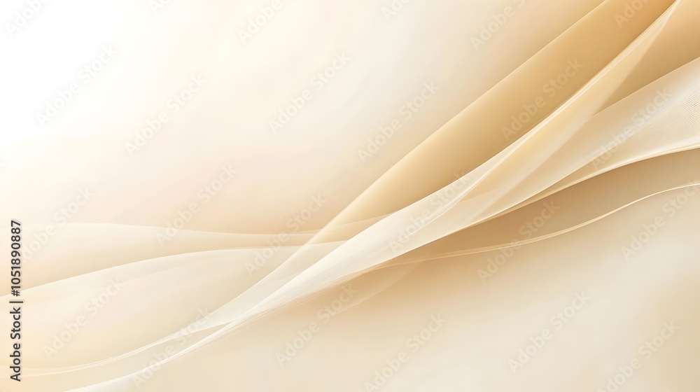 Aufkleber subtle beige gradient backdrop with smooth finish providing ample copy space for elegant design