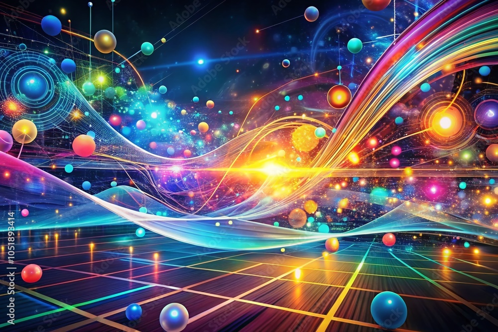 Poster dynamic abstract technology background for innovative visuals and futuristic concepts