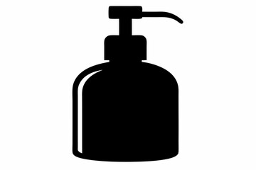 


Soap Bottle Silhouette Vector, Soap Pump Bottle Clipart, soap dispenser liquid water. 
