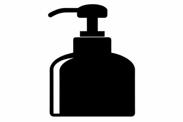 


Soap Bottle Silhouette Vector, Soap Pump Bottle Clipart, soap dispenser liquid water. 
