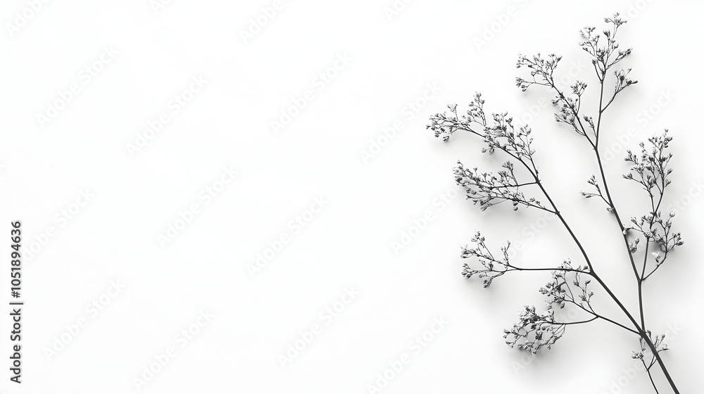 Aufkleber crisp white minimal background with elegant texture for design and creative projects