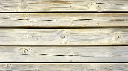 Obraz premium Cream-Colored Wooden Planks with Soft Shadows and Smooth Textures Providing a Neutral and Elegant