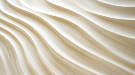 Fototapeta premium Smooth and Refined Cream-Colored Wooden Planks with Soft Shadows and Elegant Textures