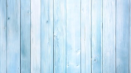 Naklejka premium Pale Sky Blue Wooden Texture with Soft Light Grain for Peaceful and Minimalist Designs