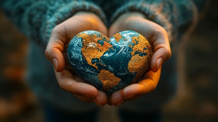 World Kindness Day logo for November 13 symbolizing kindness responsibility and global awareness with hands hearts and the planet