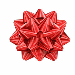 red ribbon bow decoration