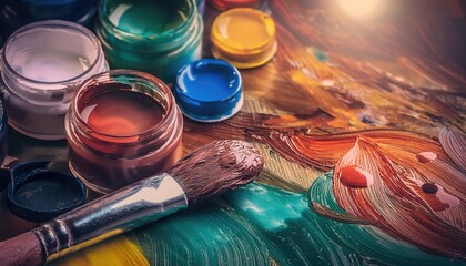 Creativity – paint, arts and crafts, creative thinking
