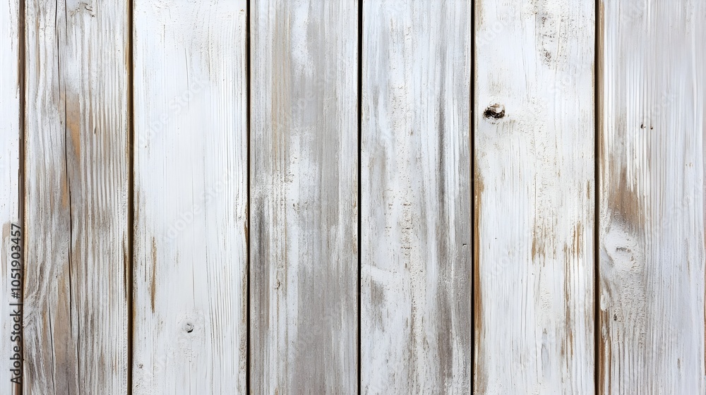 Poster soft whitewashed wooden planks backdrop with subtle grain and ample copy space
