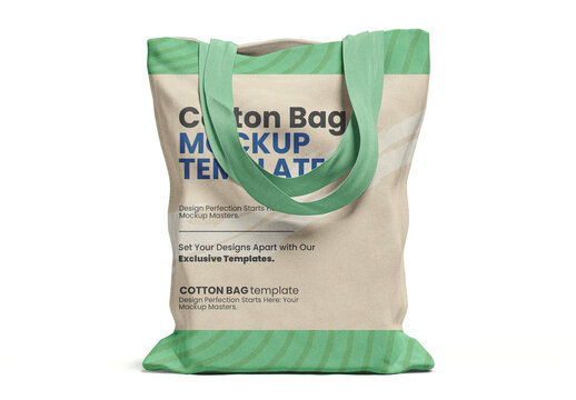 Cotton Tote Bag Mockup