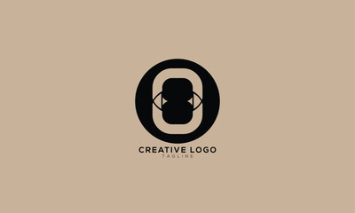 Obraz premium SO8 8OS SO S8 Abstract initial monogram letter alphabet logo design