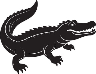 
Vector of crocodile design on white background. Wild Animals. Easy editable layered vector illustration.