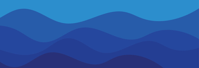 Abstract sea waves pattern background. EPS10