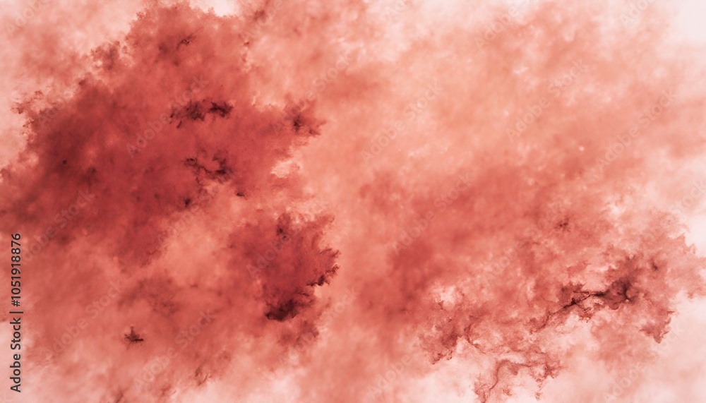 Poster abstract red cloud texture on a mahogany background for creative design projects
