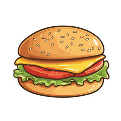 Hamburger icon vector illustration