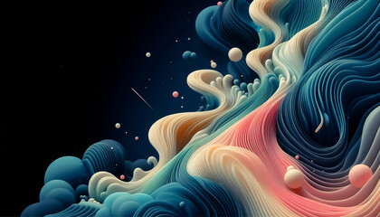 Obraz premium Beautiful abstract background