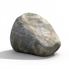 Fototapeta premium Stone on a white background