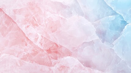Fototapeta premium Soft pastel marble background with a blend of pink and blue tones for elegant design projects and creative applications