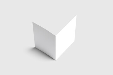 A4 Bifold Brochure Blank Background