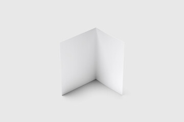 A4 Bifold Brochure Blank Background