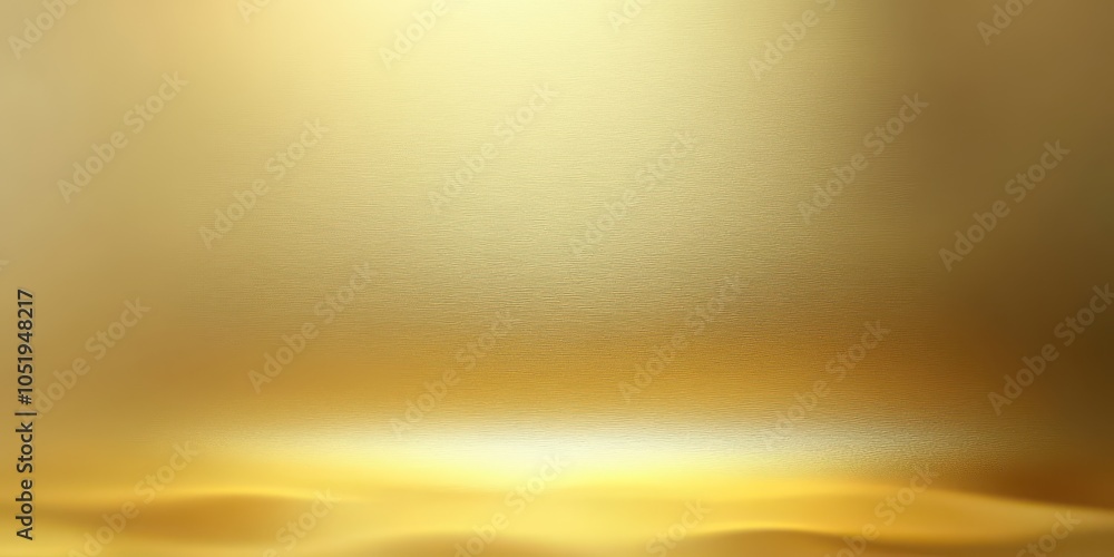 Poster golden gradient background with smooth texture