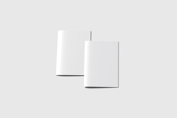 A4 Bifold Brochure Blank Background