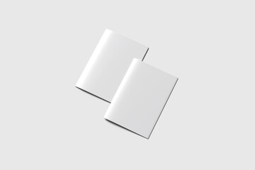 A4 Bifold Brochure Blank Background