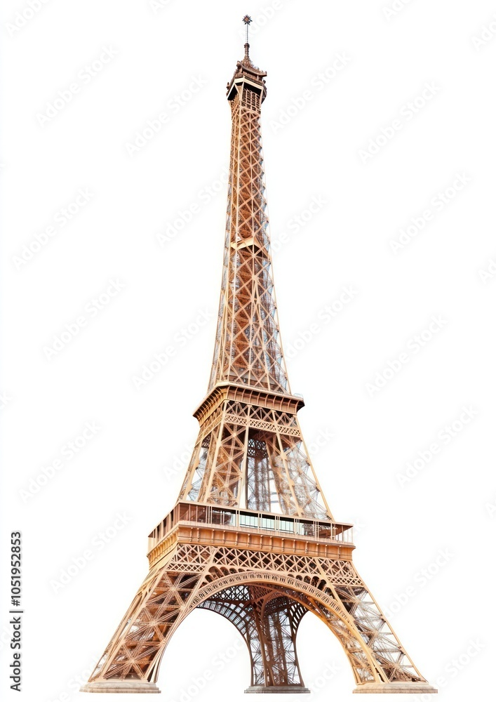 Aufkleber an eiffel tower tower architecture landmark.