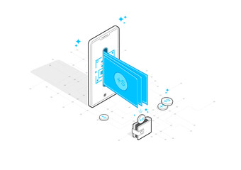 Digital Wallet Innovative Finance Technology for Modern Transactions.
