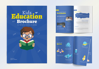 Kids Education Brochure Template