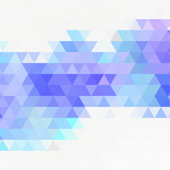 Obraz premium Purple Triangle Vector Background