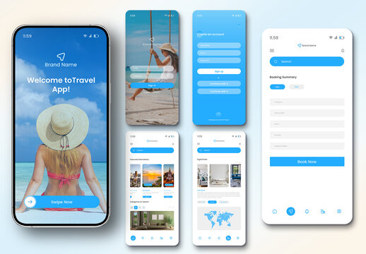 Travel Mobile UI