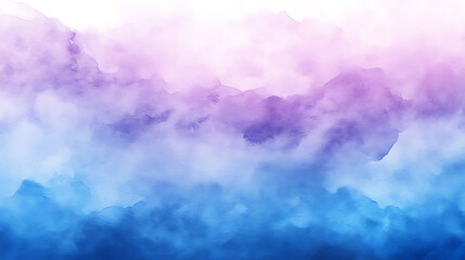 Fototapeta premium beautiful abstract watercolor background featuring soft hues of purple, pink, and blue, creating dreamy and serene atmosphere. Perfect for various design projects