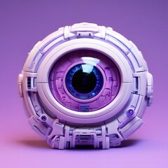 artificial intelligence concept design with futuristic look
