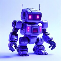 artificial intelligence concept design with futuristic look