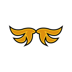 Obraz premium Wing logo PNG