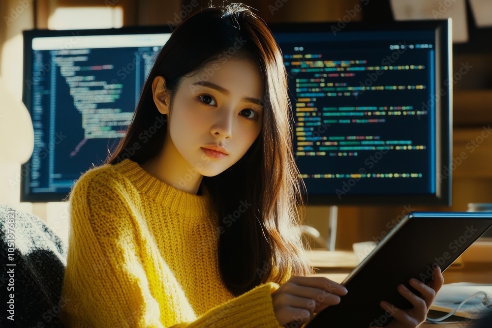 Aufkleber team members code and develop software as part of their jobs