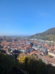 Fototapeta premium Heidelberg city panorama