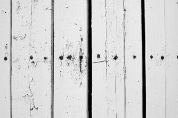 weathered elegance: a collection of white wooden planks with rustic charm and vintage allure