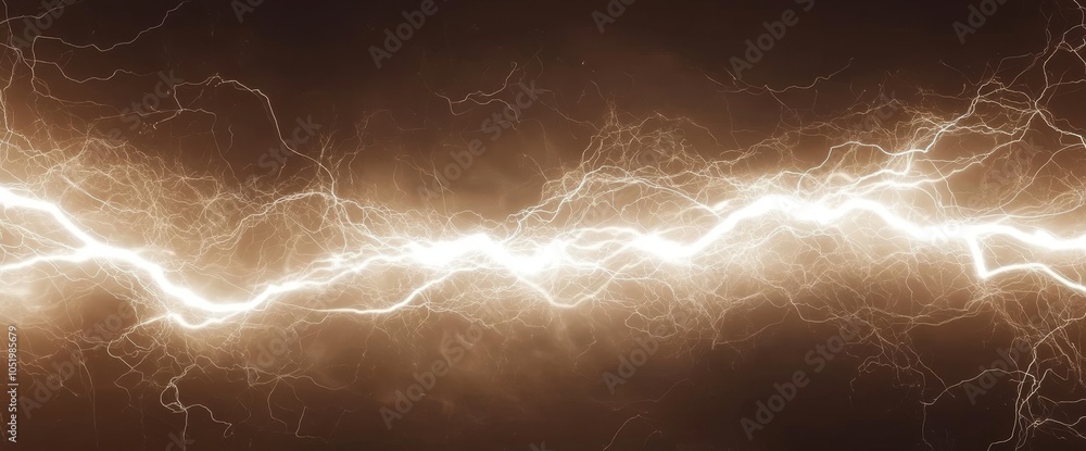 Poster the background is an abstract light effect made up of strings of light merging together