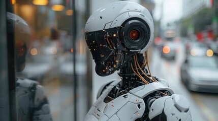 electric robots to replace humans in training vehicles shows the advancement and innovation of the automotive industry.