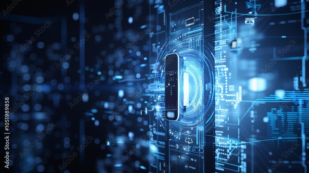 Poster with 5gpowered smart locks you can remotely lock or unlock your doors and even schedule automated lo