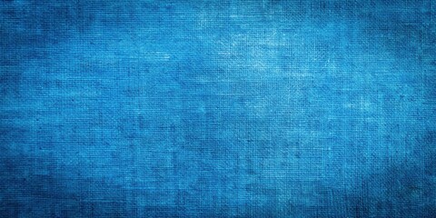 Fototapeta premium Abstract Blue Background Texture on Canvas for Artistic Designs and Backgrounds