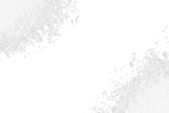 white snow christmas frame border isolated on white or transparent png