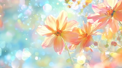 Obraz premium Exquisite floral display, a breathtaking showcase of vibrant blooms and nature's artistry