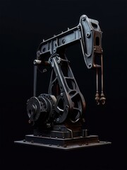 Fototapeta premium the AI Image Generator, 3D render of a light industrial grinder