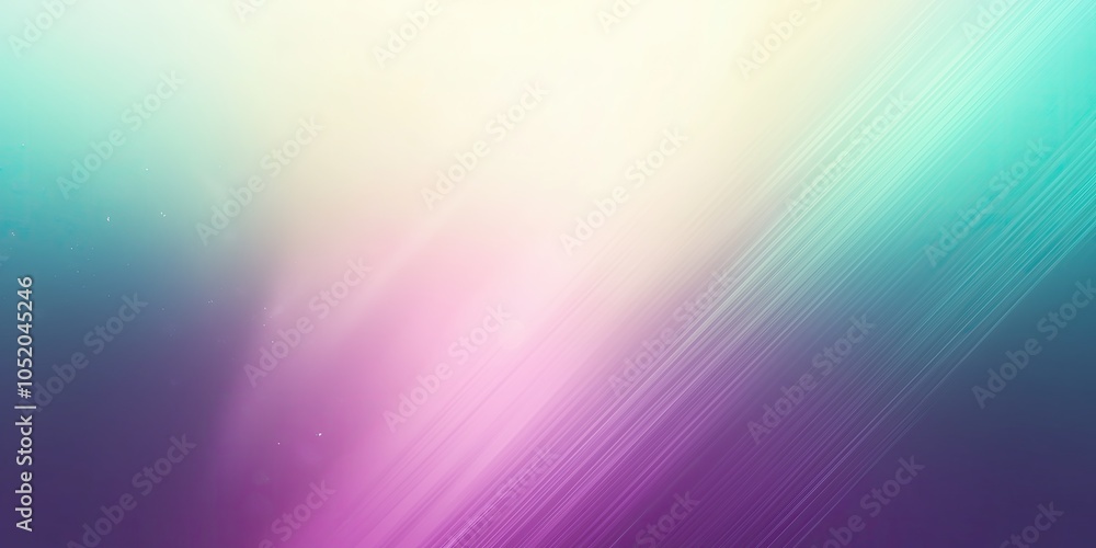 Poster abstract gradient background featuring soft hues of teal, purple, and pink blended together in a smo
