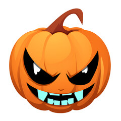 halloween pumpkin head
